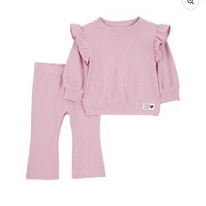 Carter's Pink baby 2 PC Matching Set 0-3 M (45)